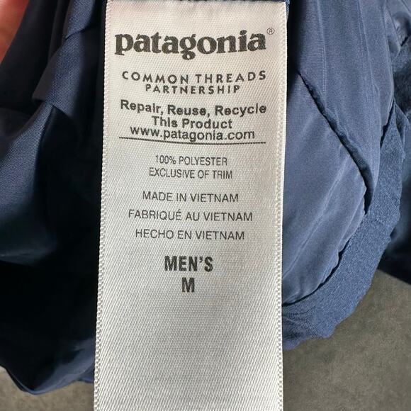 Patagonia Mens Tres *Shell Only Parka Jacket in Navy Blue Size Medium - Picture 9 of 12